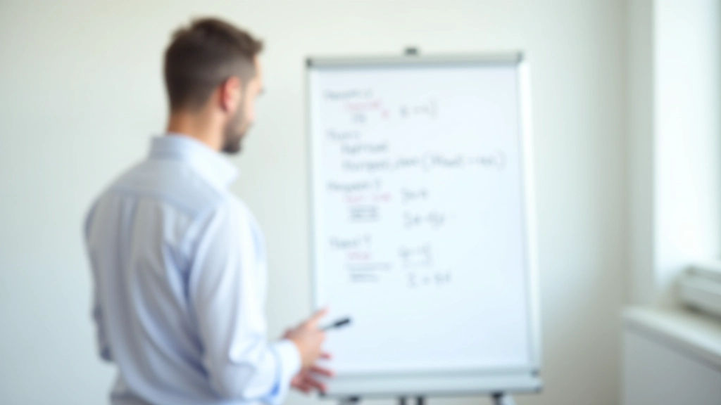 Formule mathématique écrite sur tableau blanc avec stylo